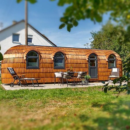 Auszeitgarten - Urlaub Im Tinyhaus Im Herzen Von Oberschwaben アウレンドルフ エクステリア 写真